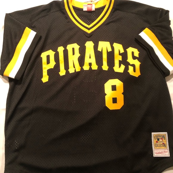 pittsburgh pirates mitchell and ness jersey